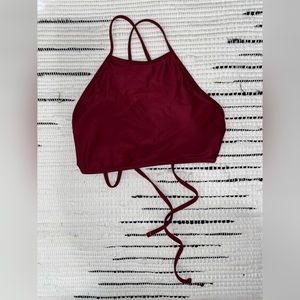 AE adjustable high neck bikini top